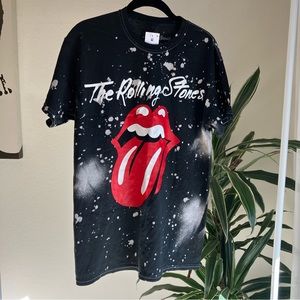 The Rolling Stones Bleached Band Tee